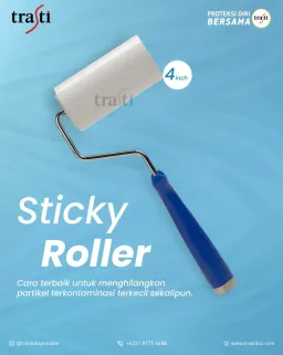 Clean Room Product Sticky Roller Trasti 4 Inc